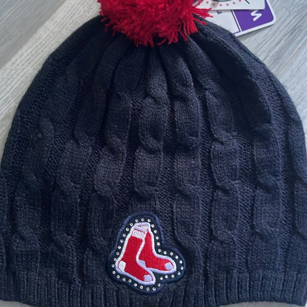 Boston Red Sox winter beanie hat new